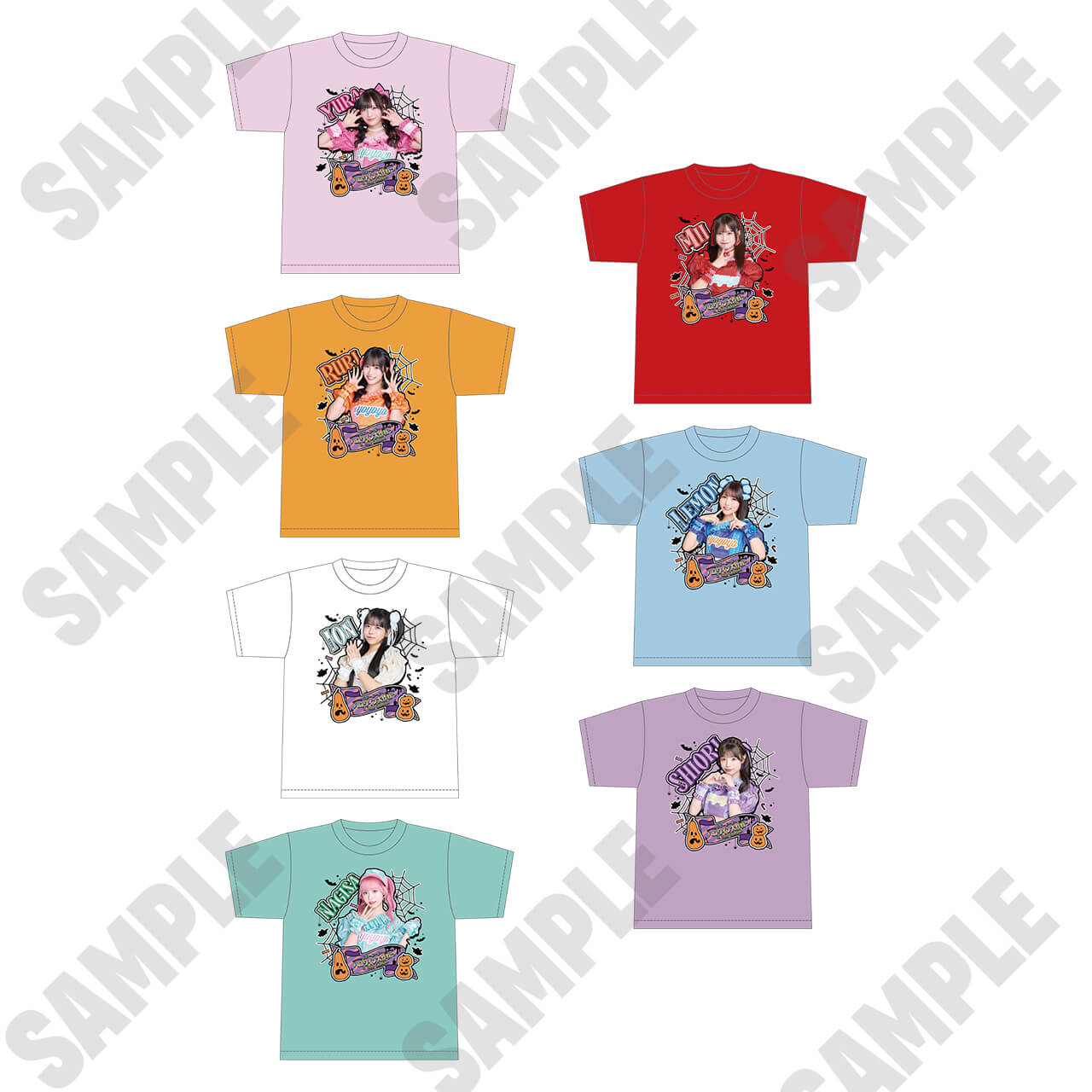 >【ハロウィン大作戦っ☆】#YOYOYO Tシャツ（メンバーカラー/7種）” />
    <p class=